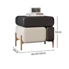 طاولة جانبية بتصميم حديث وبسيط