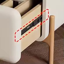 طاولة جانبية بتصميم حديث وبسيط