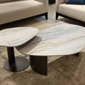 طقم طاولات قهوة فيستا (قطعتان)