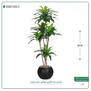 شجر ذرة 5 فرع حوض بلاستيك