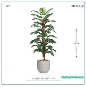 شجر نخل كبير حوض فيبر 180 سم
