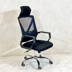 كرسي مكتب دوّار شبك بتصميم مريح وجودة ممتازة